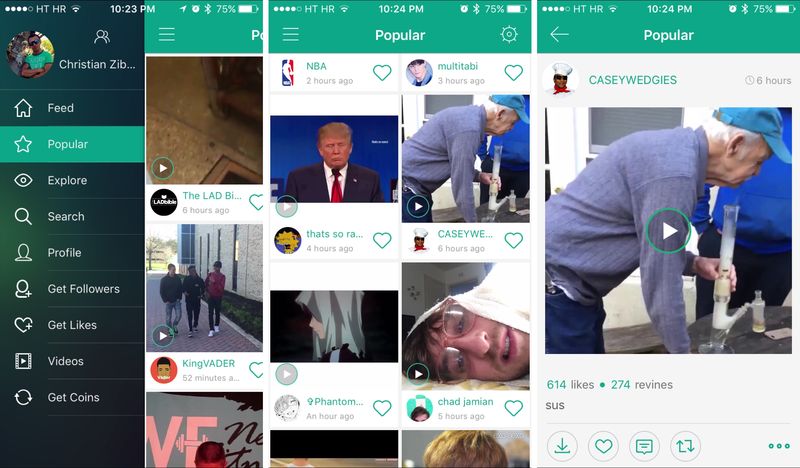 Comment republier des vidéos Vine sur Instagram avec la capture d