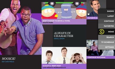 Comedy Central 1.0 for iOS (iPhone screenshot 002)