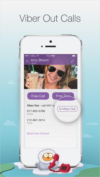 Viber 4.2 for iOS (iPhone screenshot 004)