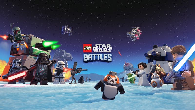 Hero image for the game “Lego Star Wars Battles”