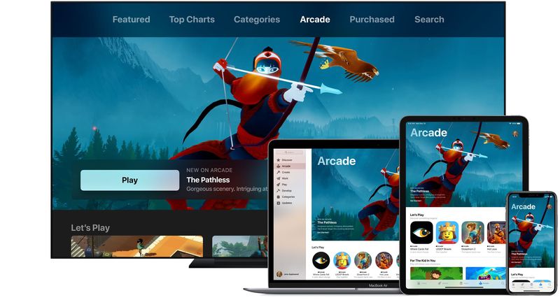 resume Apple Arcade game - hero image