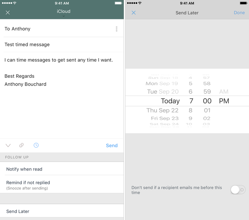 newton-schedule-messages