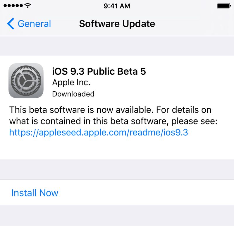 Vérifier les mises à jour dans iOS