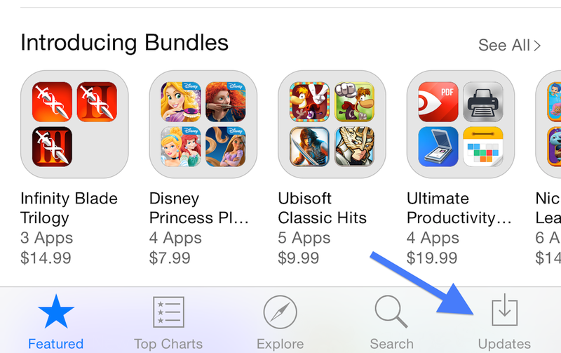 Refresh App Store Taps