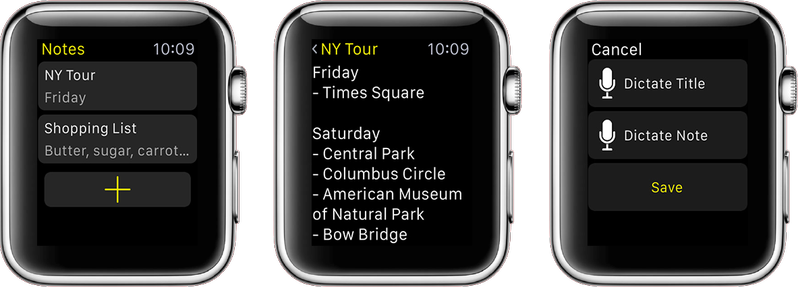 Notes-for-Apple-Watch
