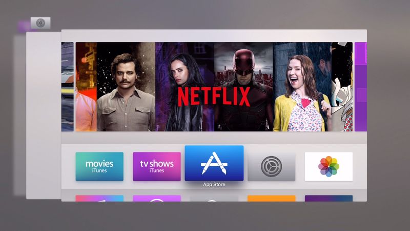 tvOS 9.2 beta 1 App Switcher