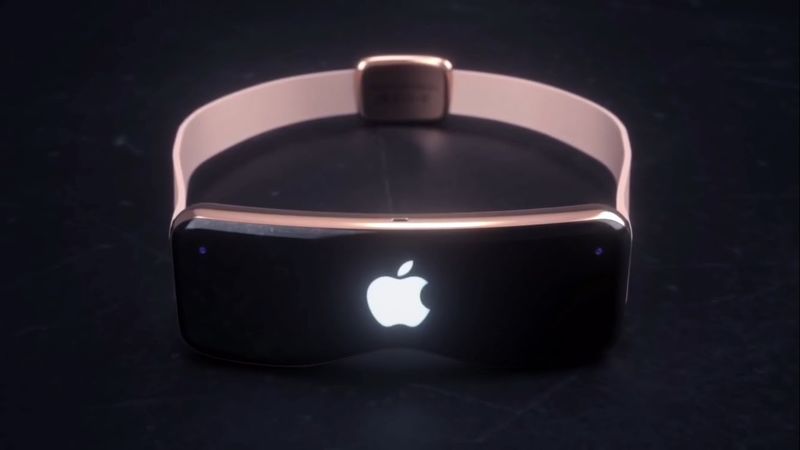 Apple headset rendering