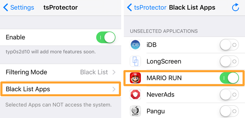 Jouez à Super Mario Run sur un appareil jailbreaké