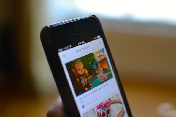 Watching YouTube on iOS 2