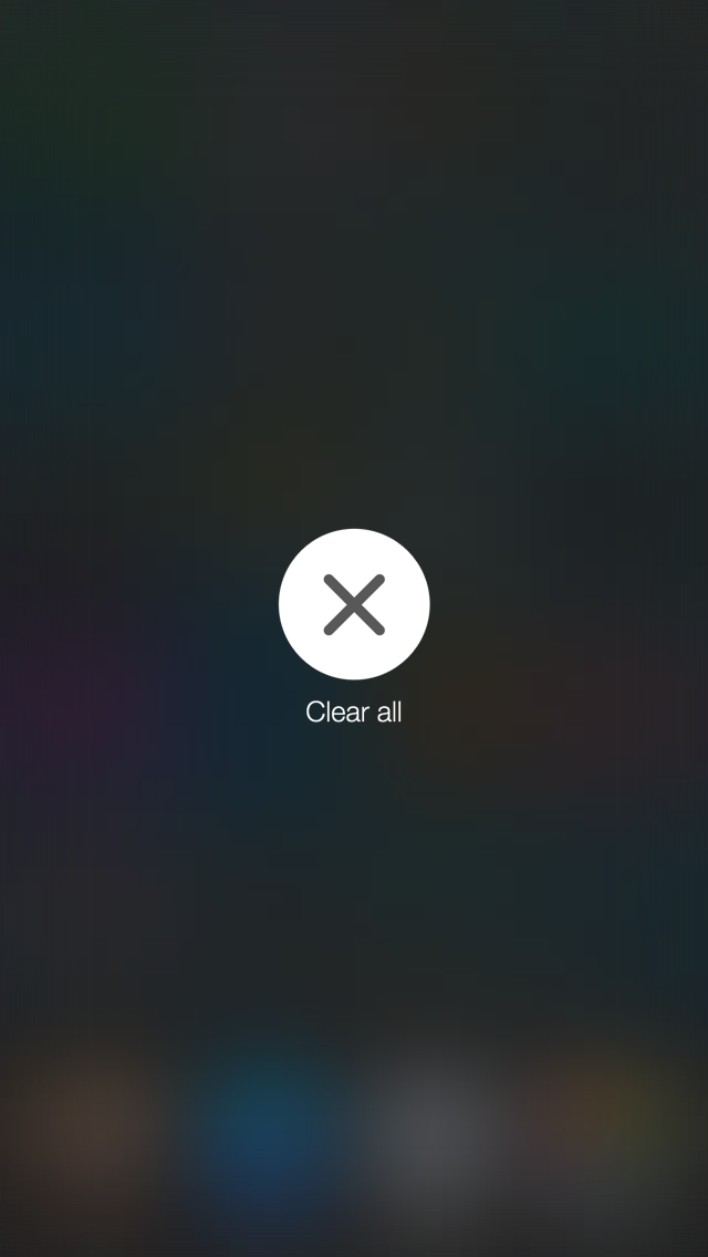 vintageswitcher close all apps