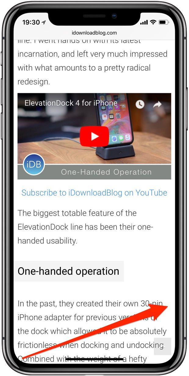 iphone x app switcher swipe open app