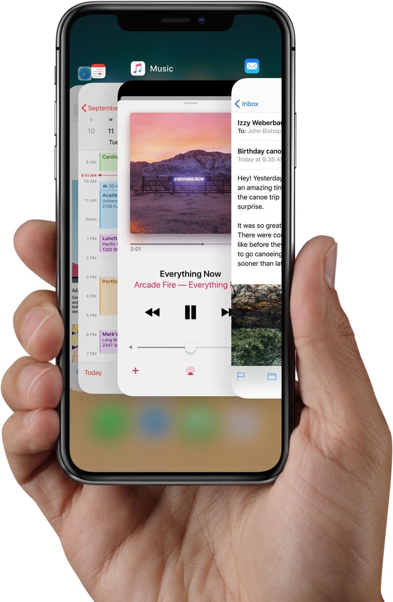iphone x app switcher