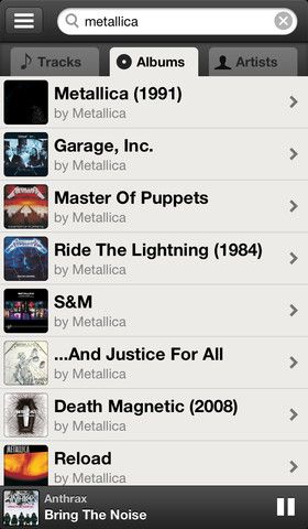 Spotify 0.7.1 for iOS (iPhone screenshot 004)