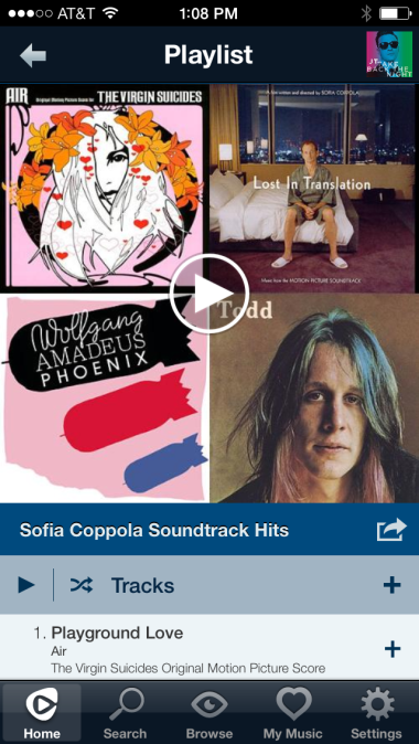 Rhapsody 3.5 for iOS (iPhone screenshot 001)