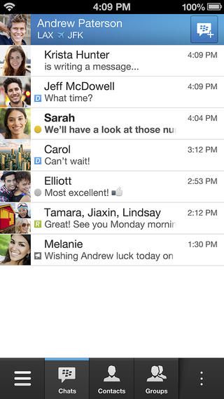 BBM 1.0.1 for iOS (iPhone screenshot 003)