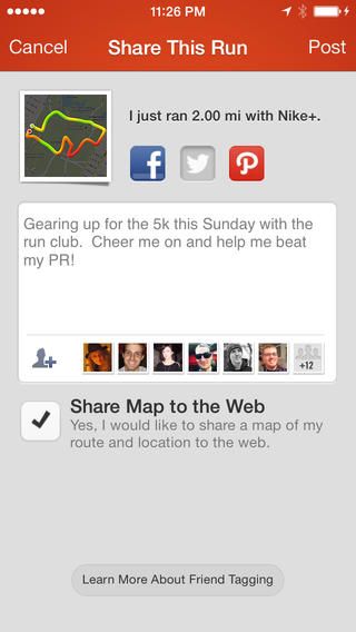 Nike Running 4.4 for iOS (iPhone screenshot 004)