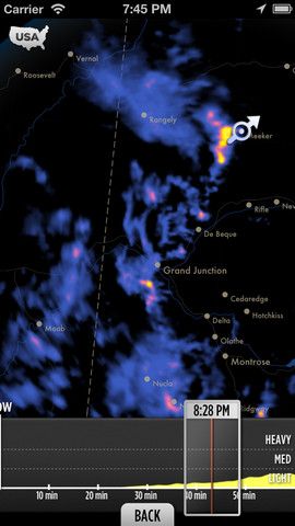 Dark Sky 3.0 for iOS (iPhone screenshot 003)