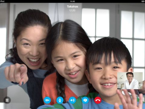 Skype for iOS 4.9 (iPad screenshot 001)