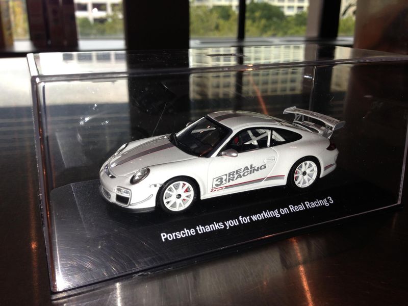 Porsche gift to Real Racing 3 developers