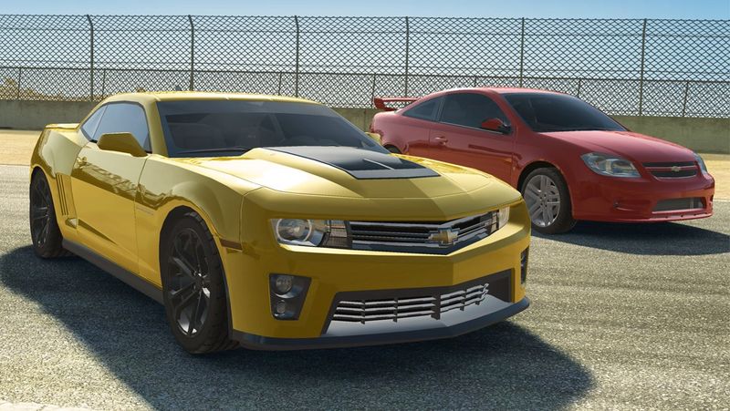 Real Racing 3 (Chevrolet Camaro ZL1 and Cobalt SS)