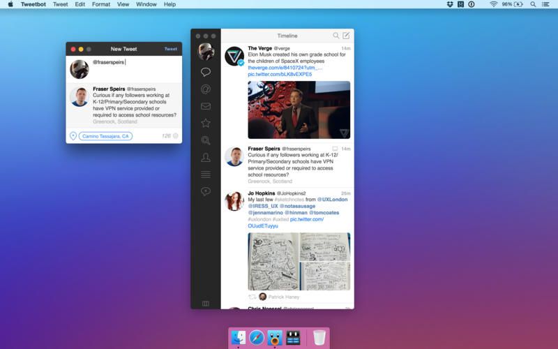 Tweetbot 2 for OS X Mac screenshot 001