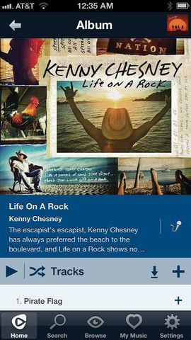 Rhapsody 3.4 for iOS (iPhone screenshot 003)