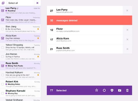 Yahoo Mail 1.5 for iOS (iPad screenshot 003)