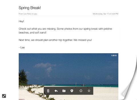 Yahoo Mail 1.5 for iOS (iPad screenshot 001)