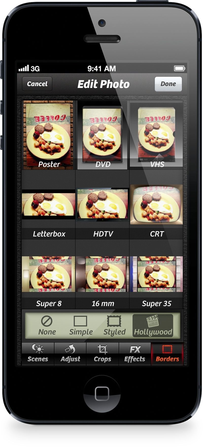 Camera Plus 3.9 for iOS (Hollywood Effects 002)