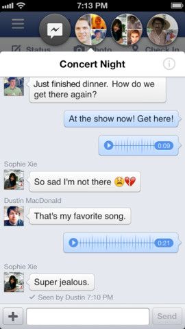 Facebook 6.1 for iOS (iPhone screenshot 002)