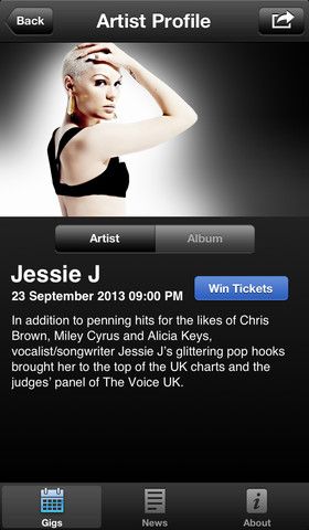 iTunes Festival 3.8 for iOS (iPhone screenshot 005)