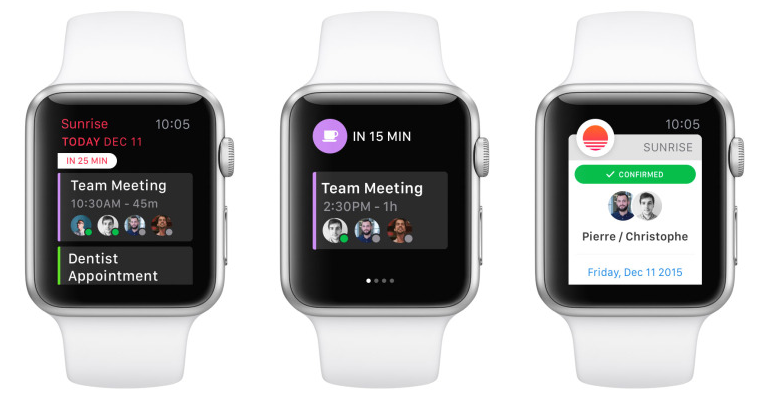 Sunrise Calendar for Apple Watch screenshot 001