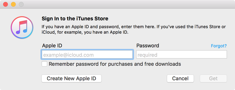 Créer un nouvel identifiant Apple