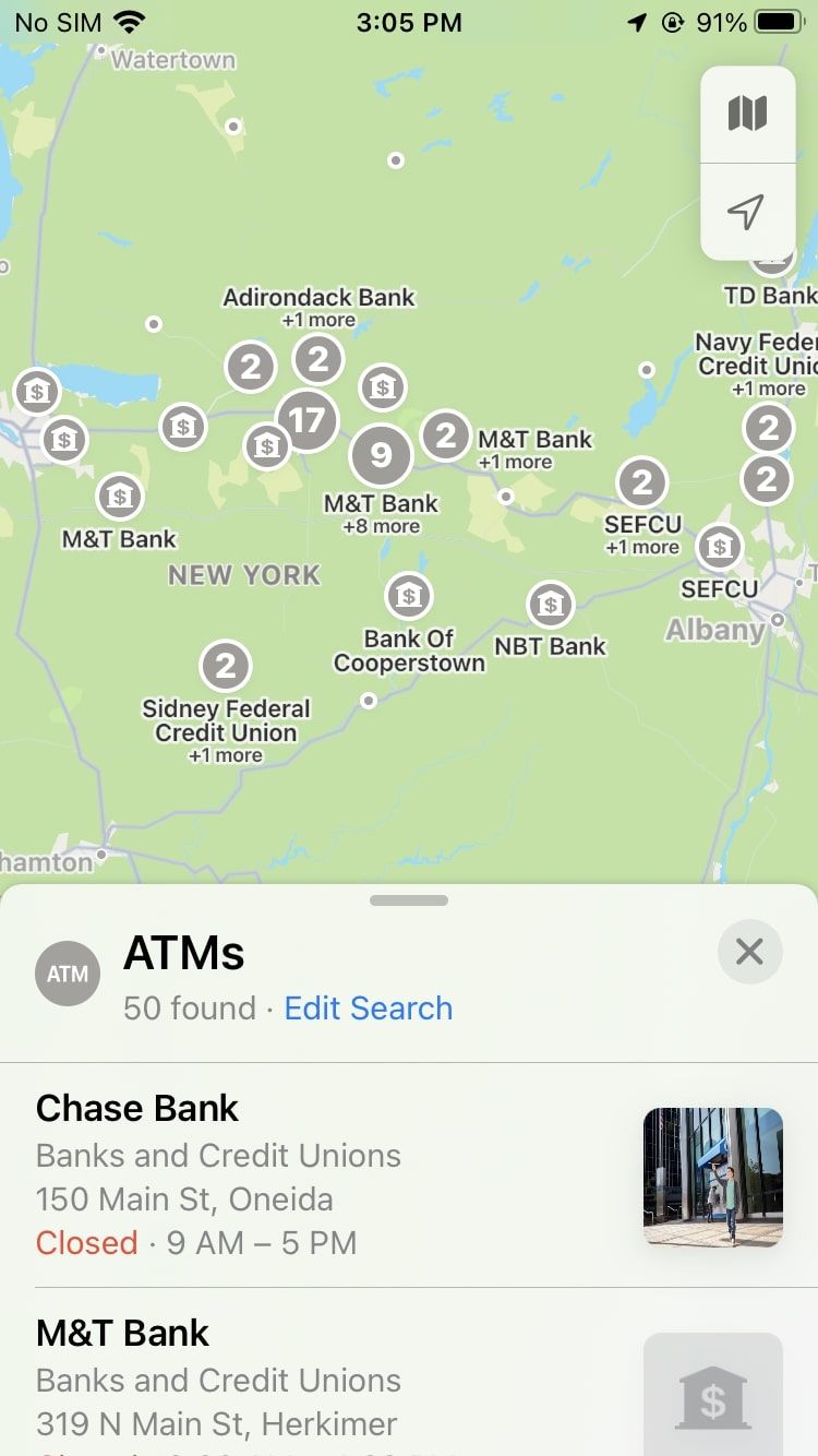 Places of Interest Apple Maps