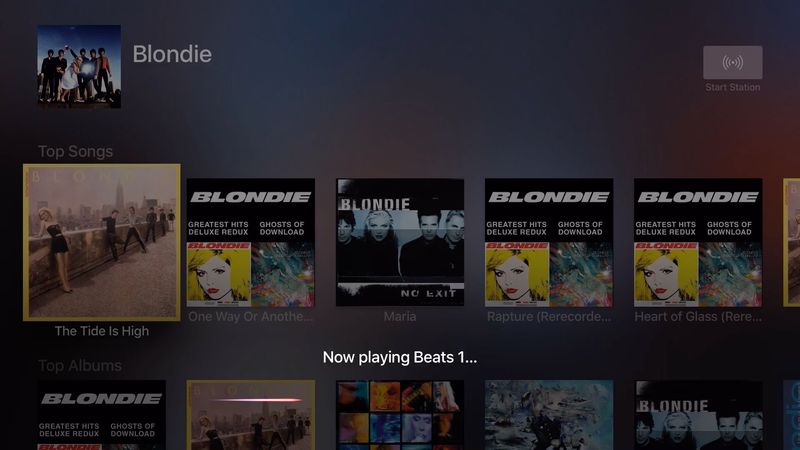 Play Beats 1 Siri Apple TV
