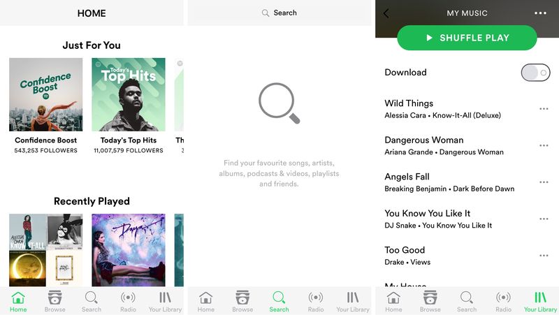 Spotify Light Theme