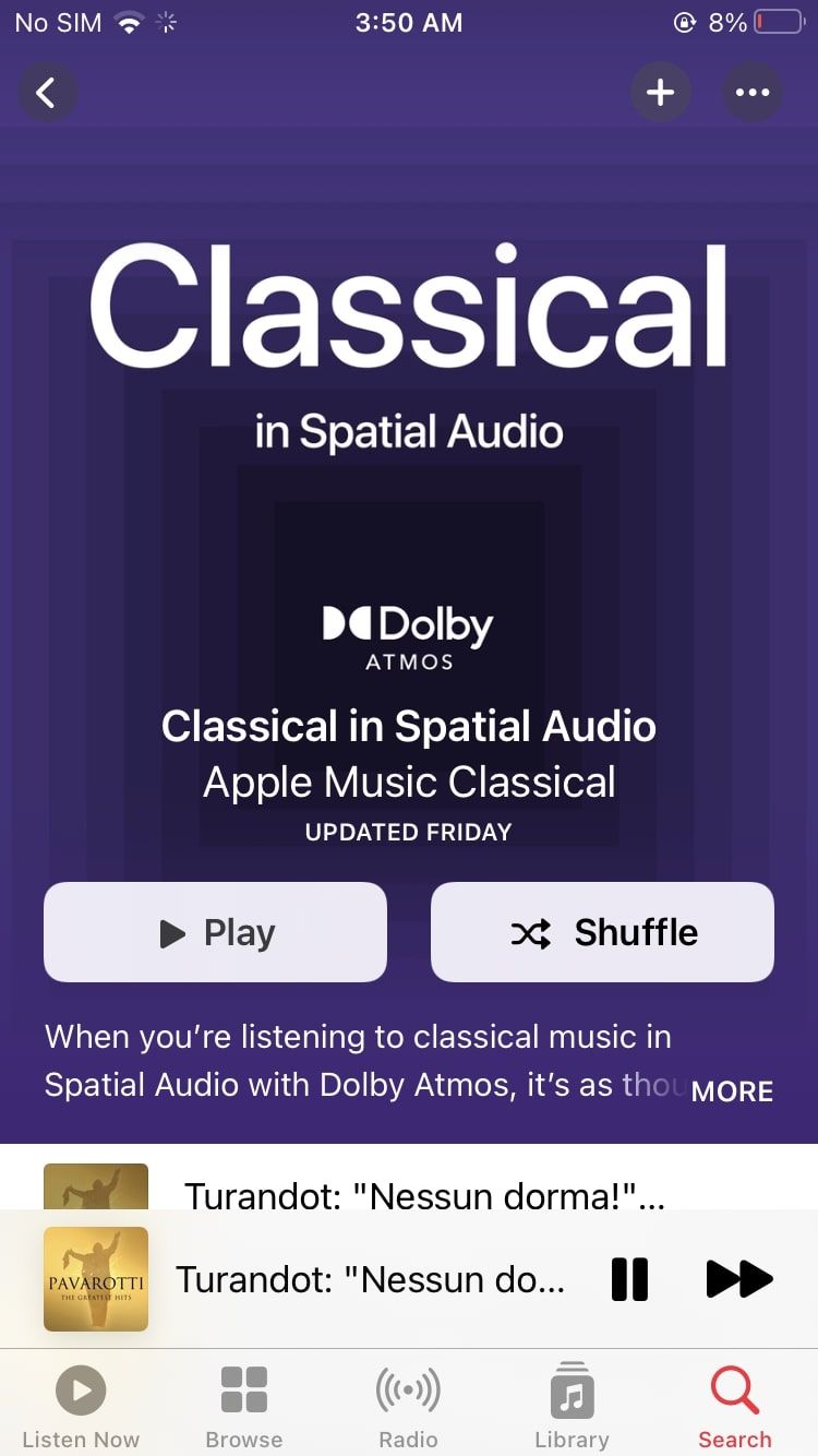 Apple Music Dolby Atmos