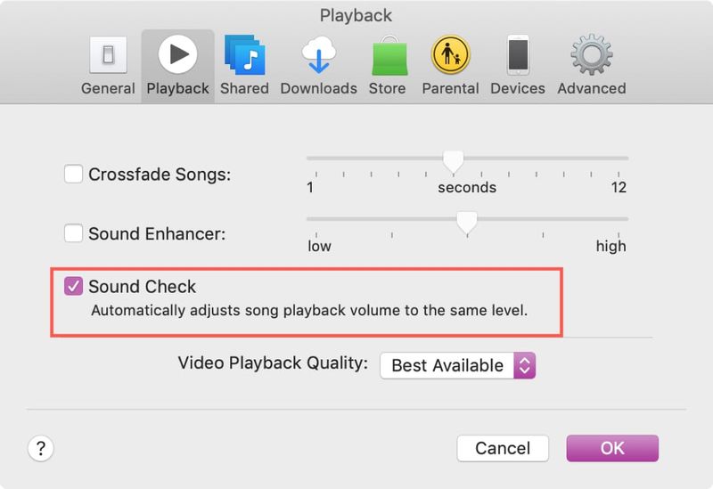 Activer la vérification du son sur Mac