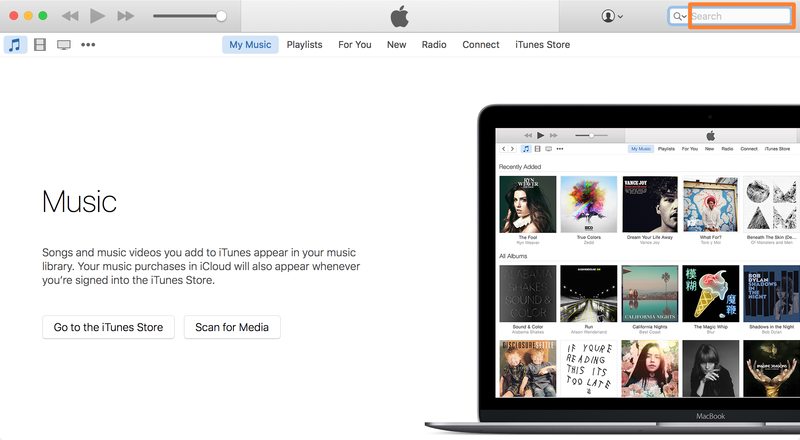 Clear Apple Music Search History On Mac 1