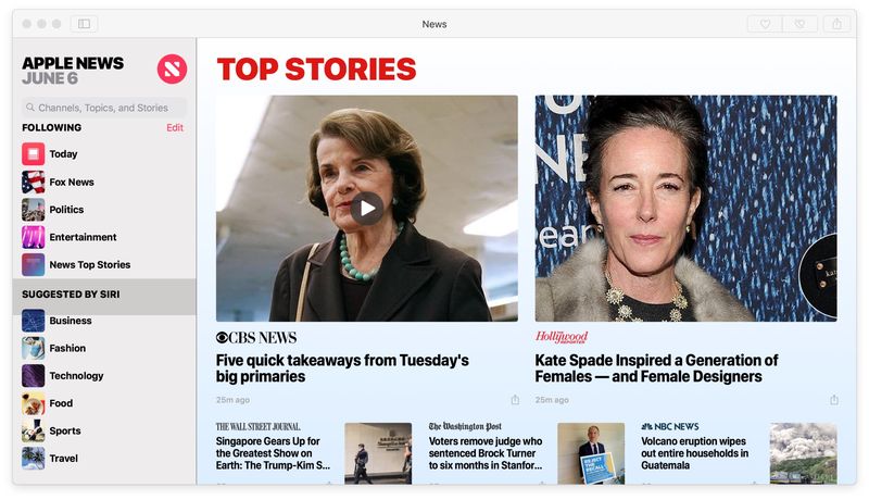 Mac News App