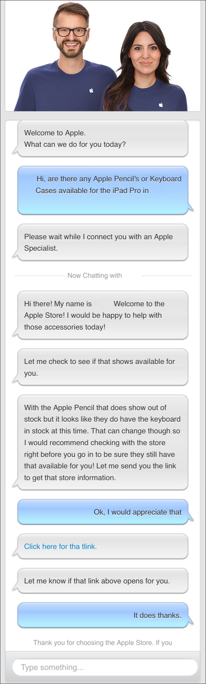 iPad Pro Apple Pencil Smart Keyboard Inventory Check