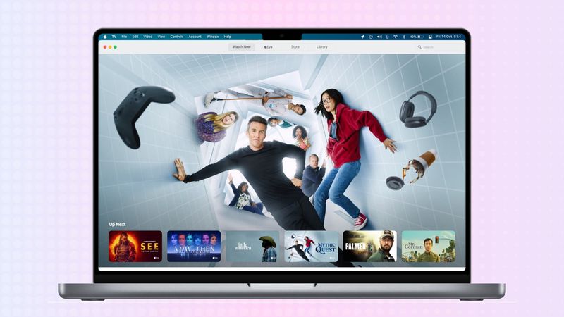Application Apple TV sur Mac