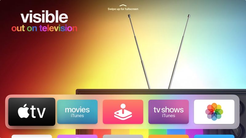 Paramètres Apple TV pour les applications