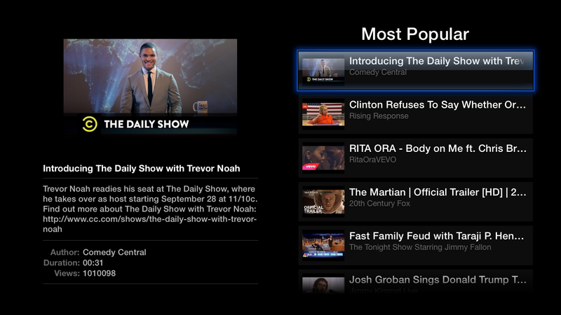 aTV Flash (black) Apple TV 2 YouTube