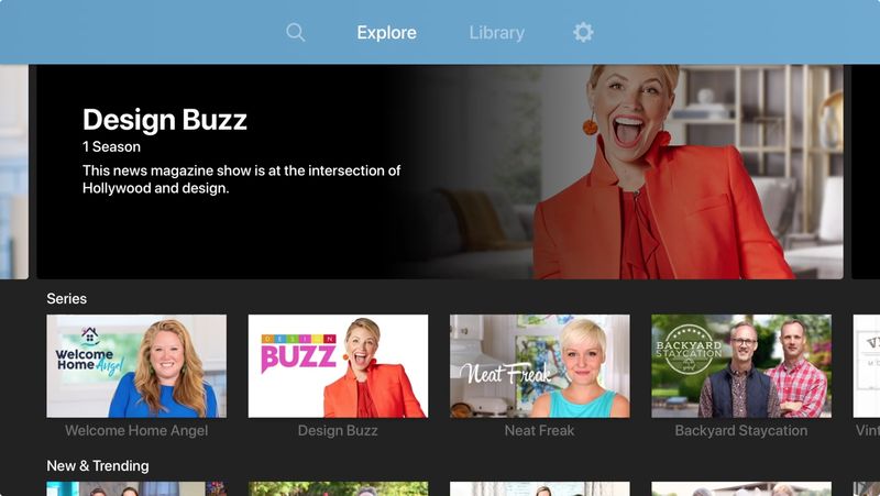 The Design Network on Apple TV
