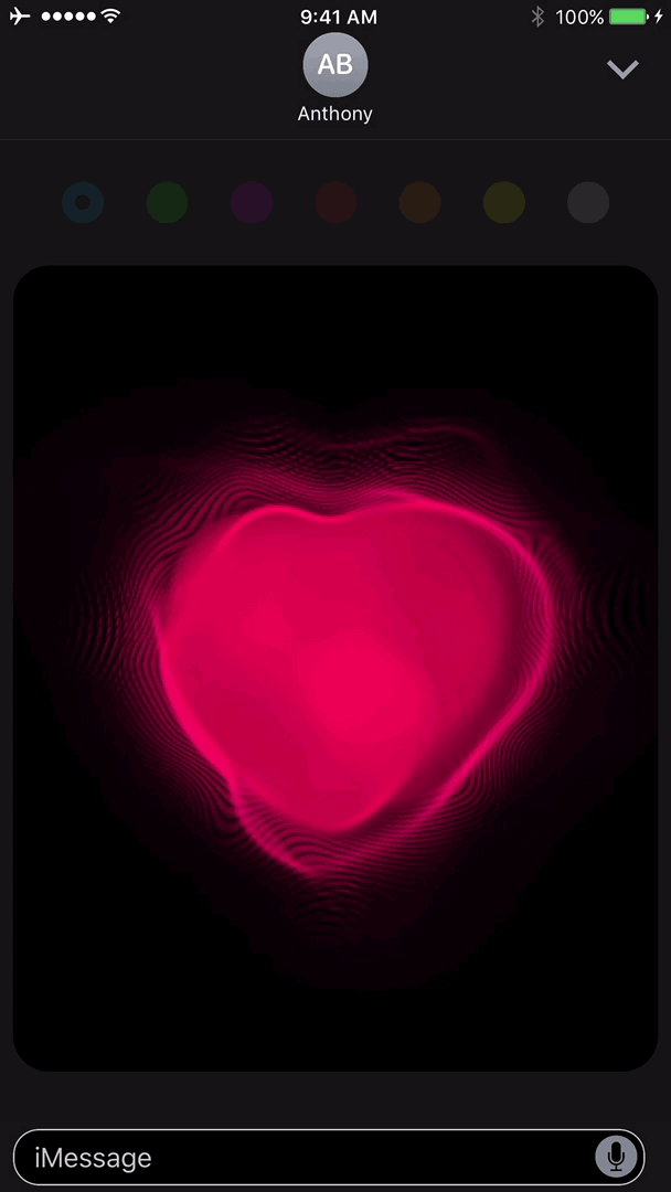 Digital Touch Broken Heart GIF sur l