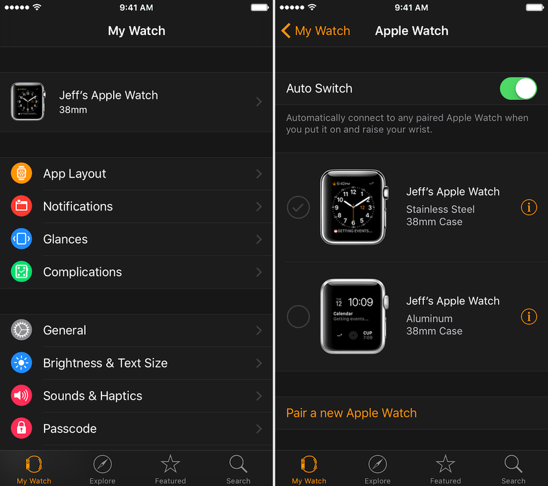 Pair Multiple Apple Watch
