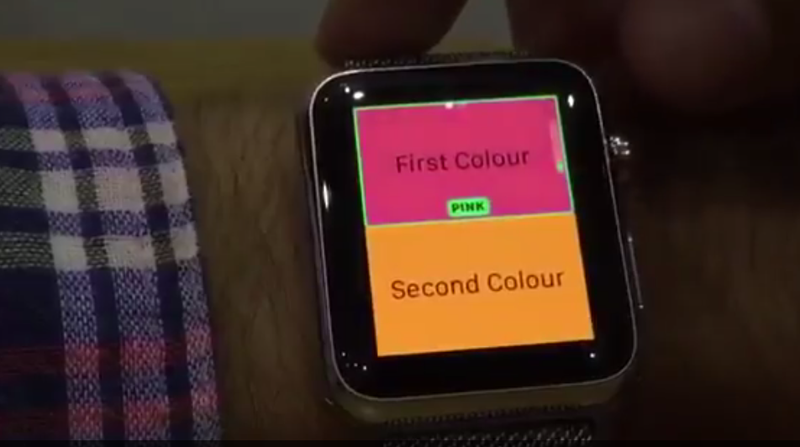 Apple Watch custom watch face