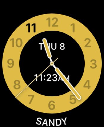 Schooltime Apple Watch Face