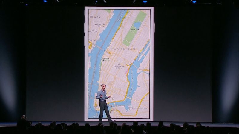 WWDC 2015 keynote Apple Maps slide 001